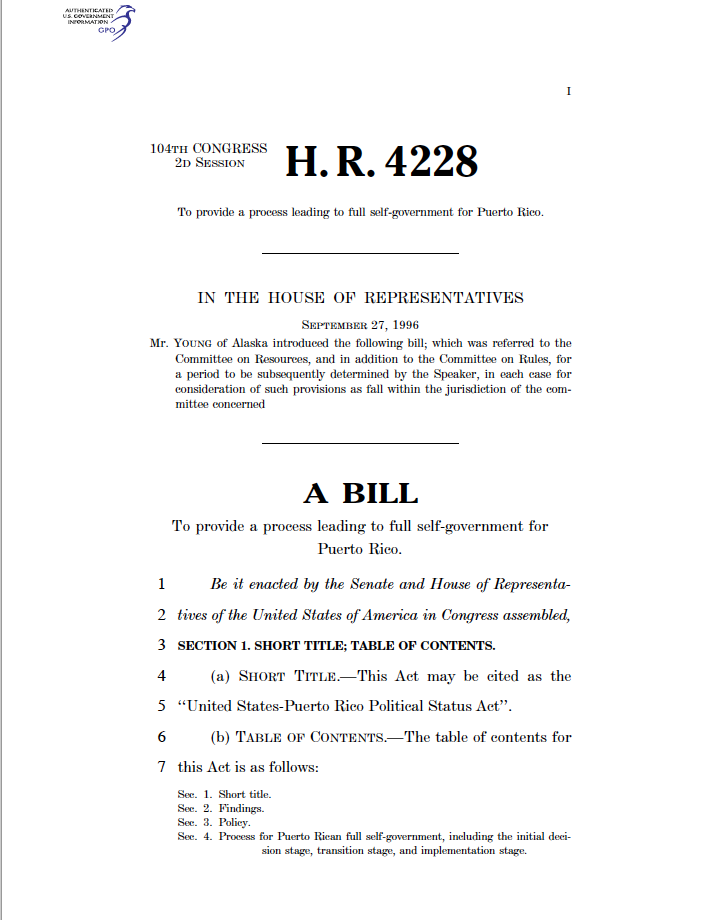 104th Congress - H.R.4228