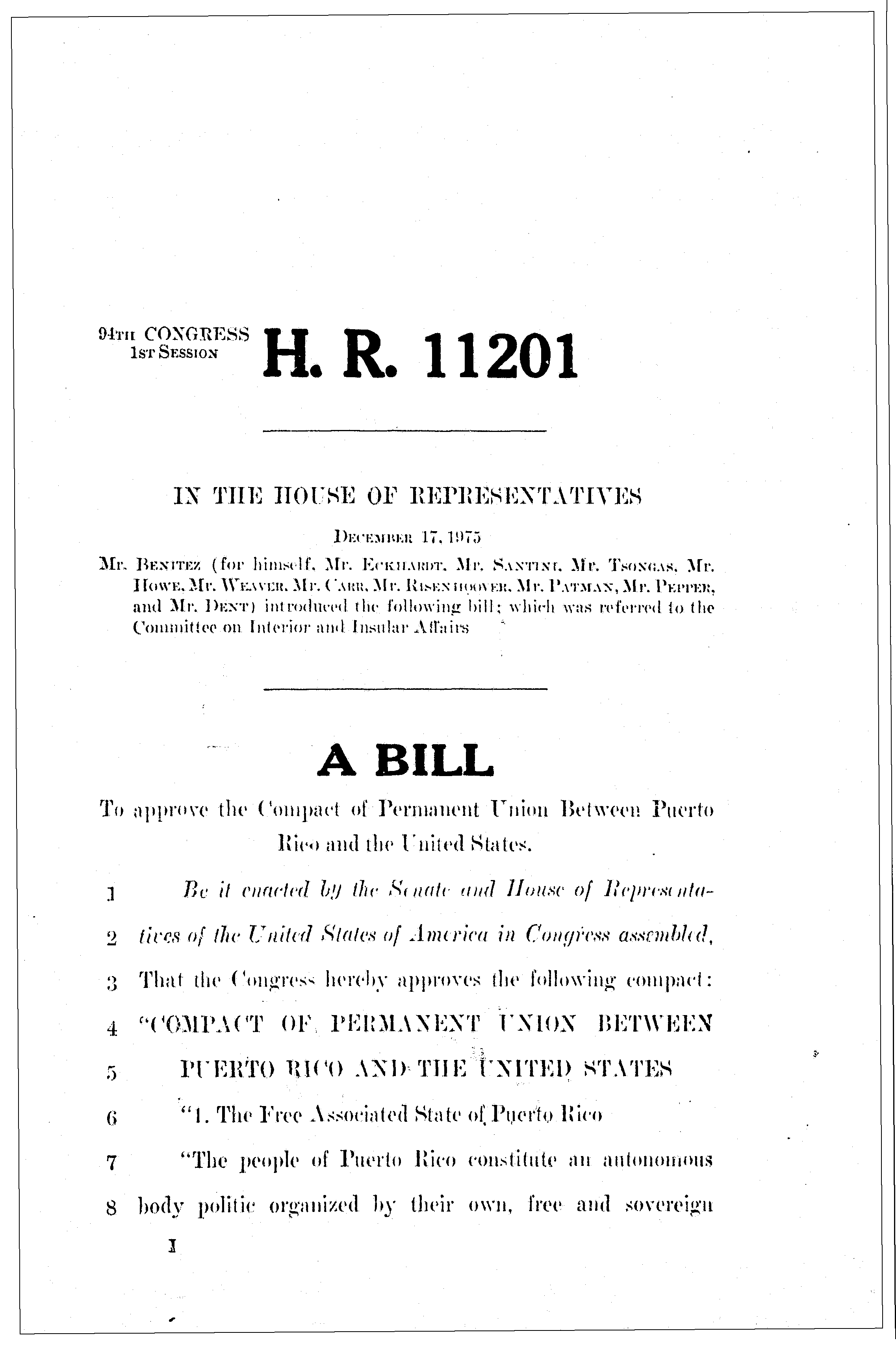 94th Congress - H.R.11201